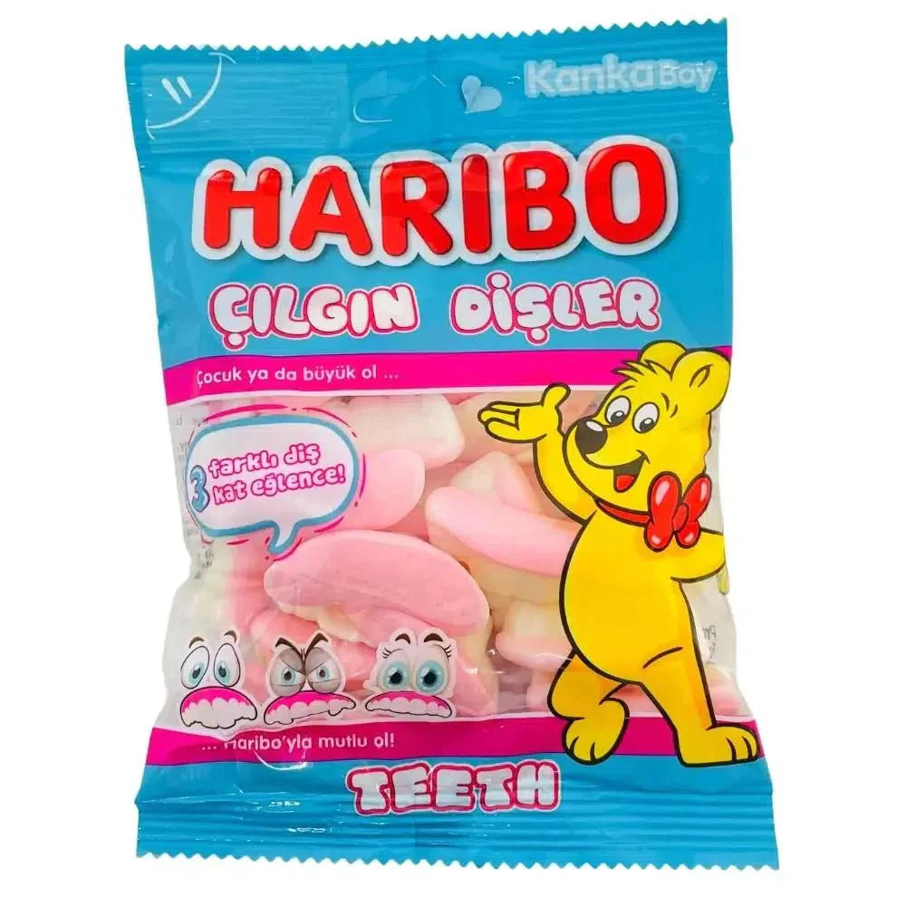 Haribo Gummy Teeth (Halal) 80g