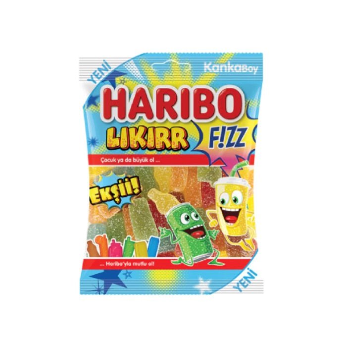 Haribo Halal Fizzy Eksii Likirr  70g