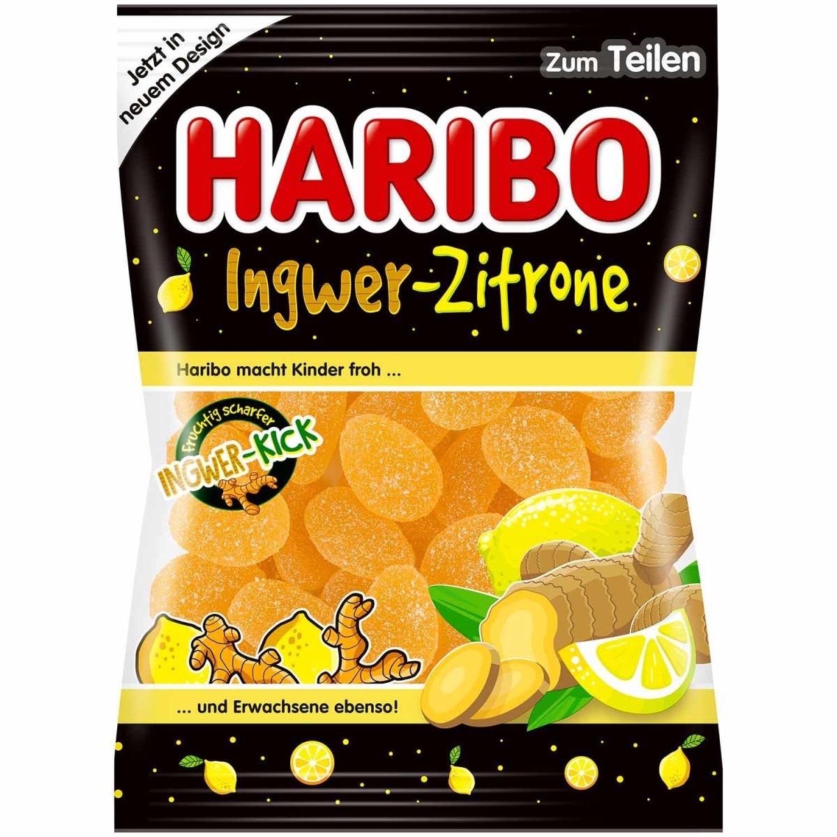 Haribo Ingwer-Zitrone (Germany) 160g