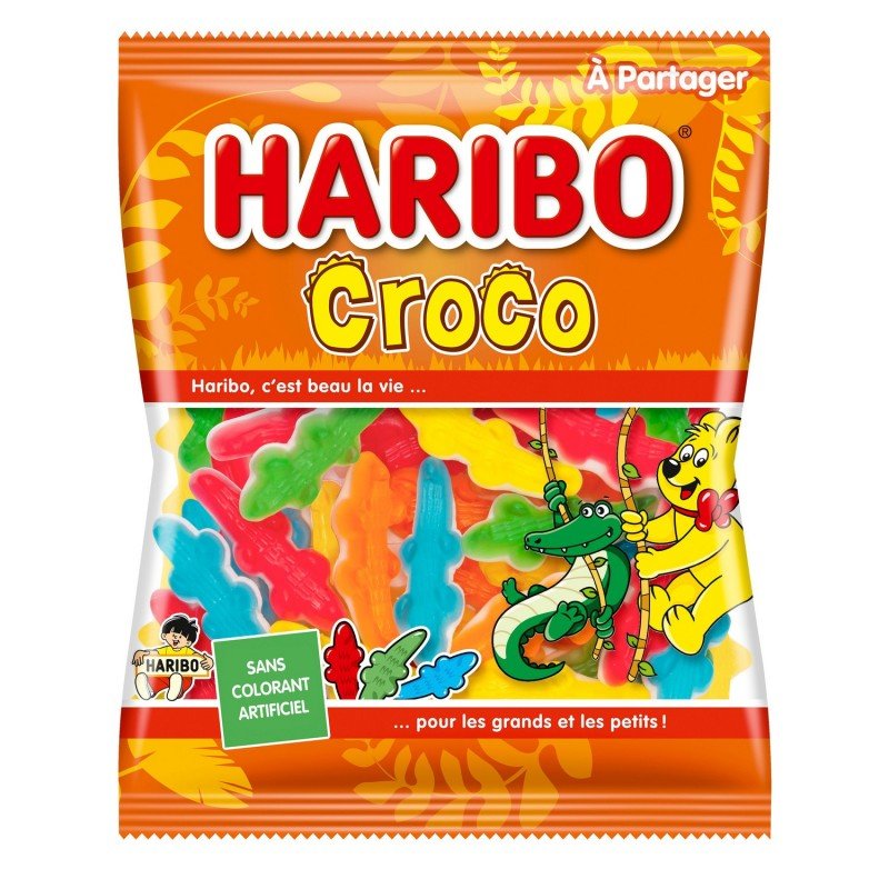 Haribo Mini Croco 40g (France)