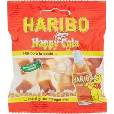 Tomato Haribo Mini Happy Cola 40g (France)