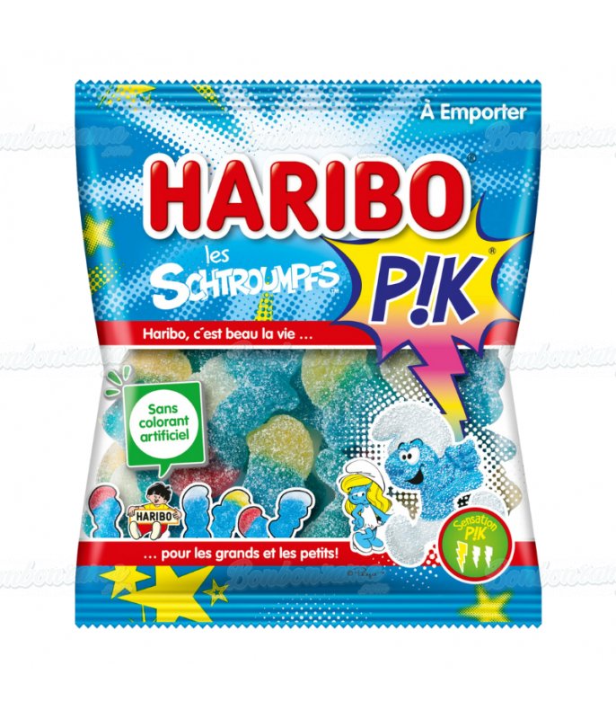 Haribo Mini Smurfs Pik 40g (France)