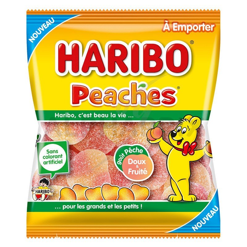 Haribo Peaches (France) 120g