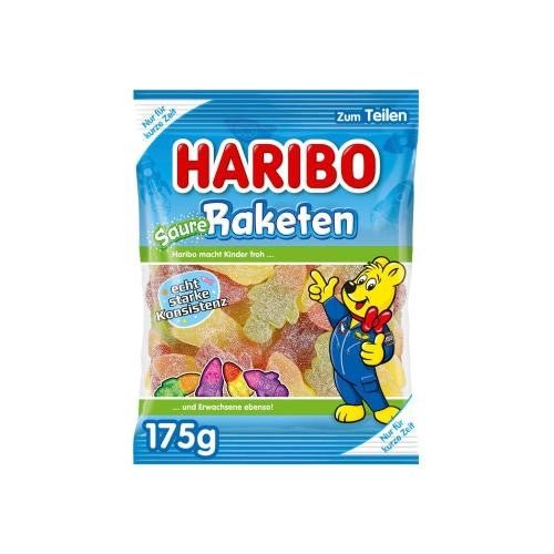 Haribo Sour Rockets (Germany) 175g