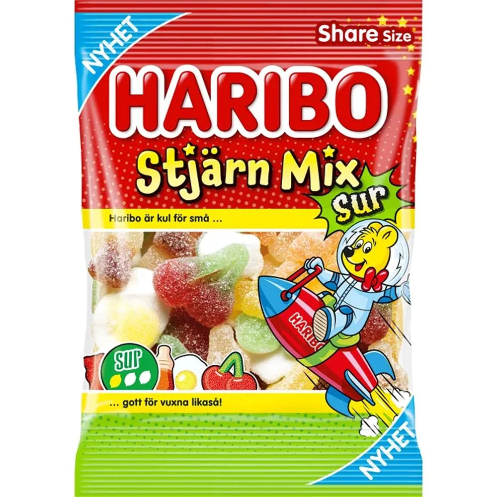 Haribo Starmix Sour (Sweden) 150g