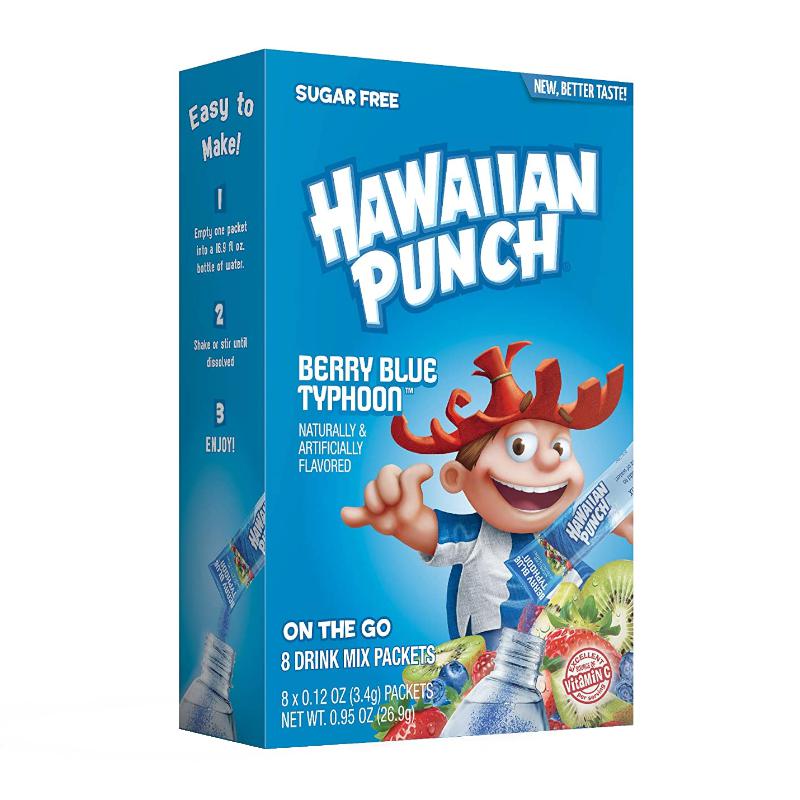 Hawaiian Punch Berry Blue Typhoon Singles zum Mitnehmen 25,6 g
