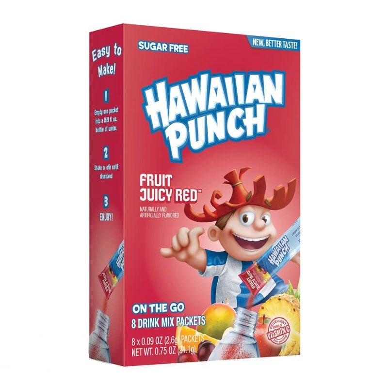 Hawaiian Punch Fruit Juicy Red Singles zum Mitnehmen 21 g