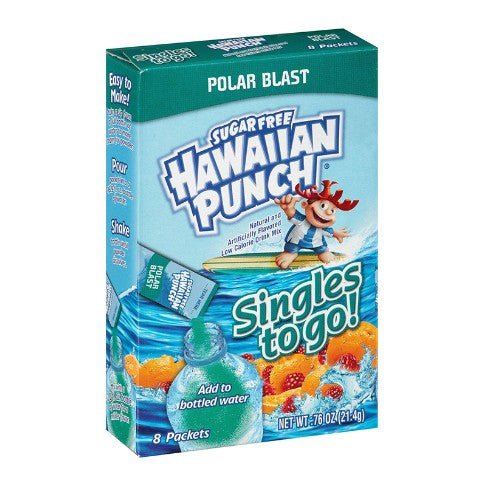 Hawaiian Punch Green Polar Blast Singles to Go 25.6g