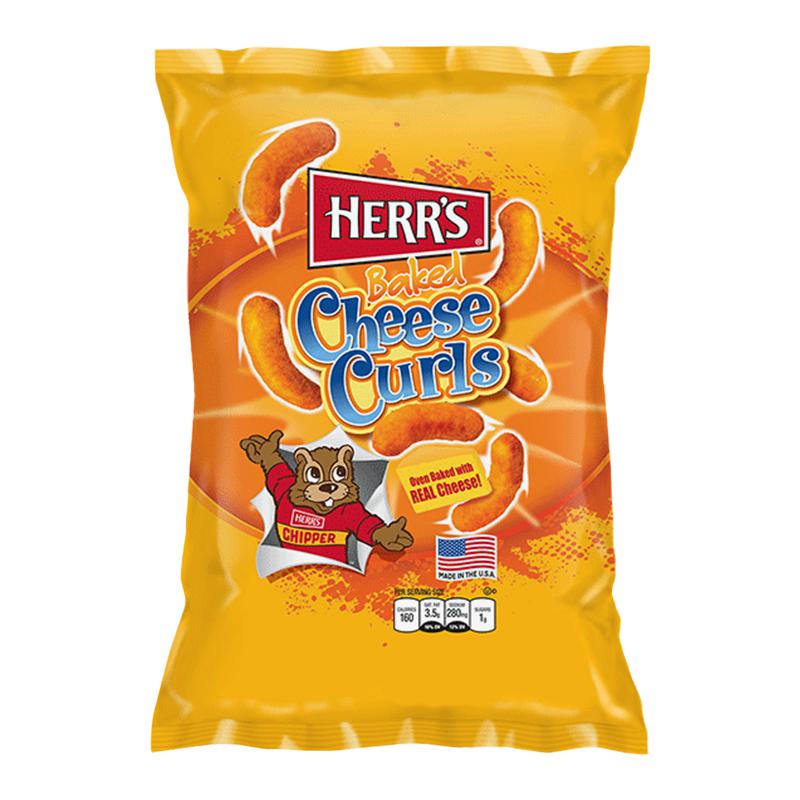 Herr's Baked Cheese Curls 113g
