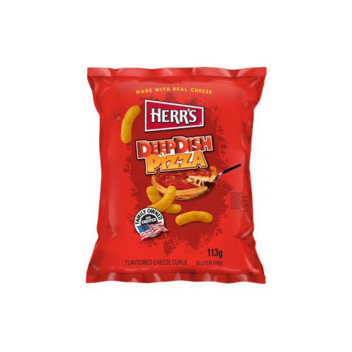 Herr's Deep Dish Pizza Curls 113g