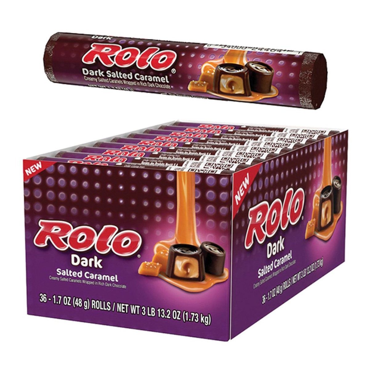 Hershey's Rolo Dark Salted Caramel 48g Best Before (June 2024)