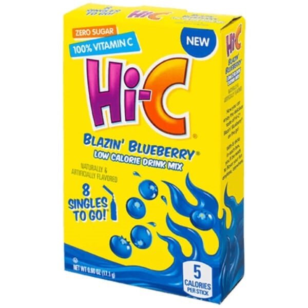 Hi-C Blazin Blueberry Singles To Go 17g