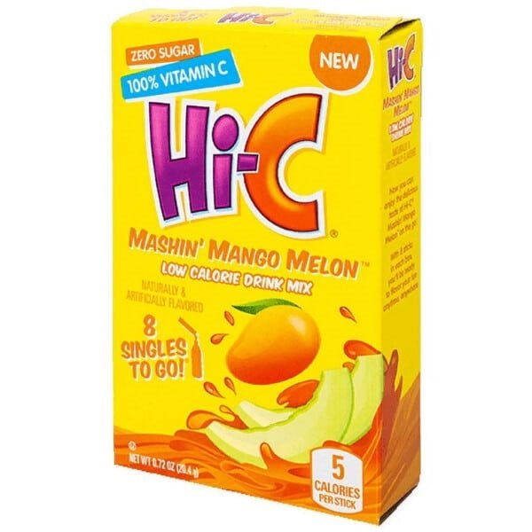 Hi-C Mashin' Mango-Melonen-Singles zum Mitnehmen, 20 g
