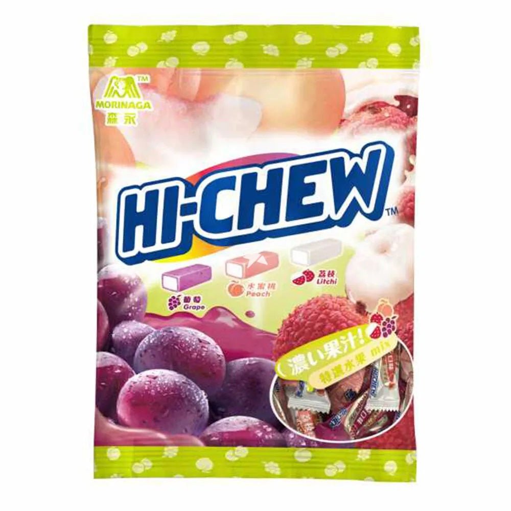 Hi-Chew Grape, Peach and Lychee (Taiwan) 110g