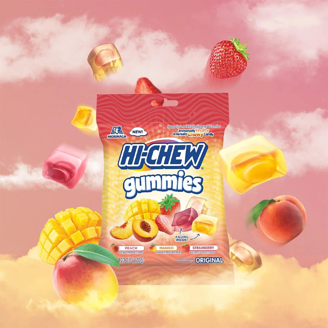 Hi-Chew Gummies Original Mix Peg Bag 120g