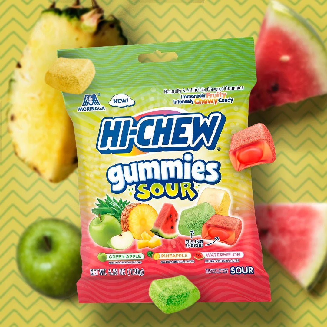 Hi-Chew Gummies Sour mix peg Bag 120g