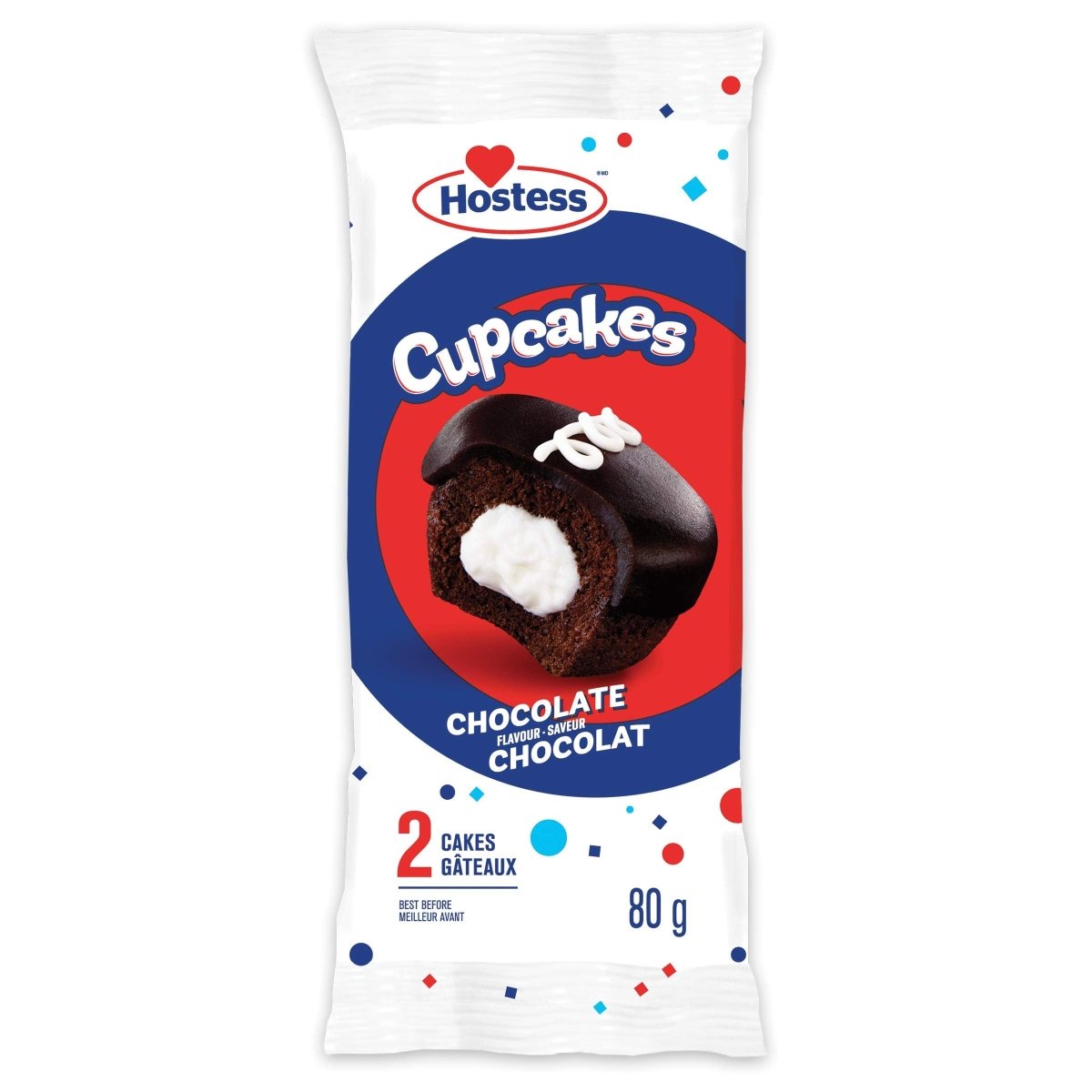 Hostess Chocolate Cupcakes Twin Pack  (Canada) 80g