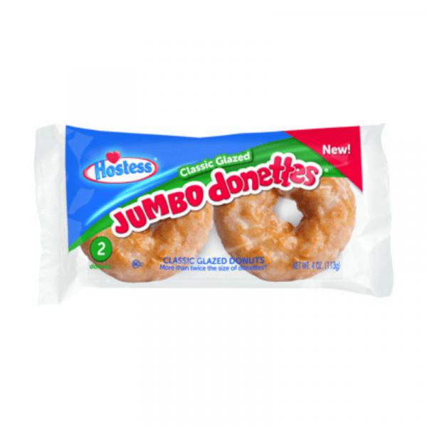 Hostess Glazed Jumbo Donettes 2 Pack 113g