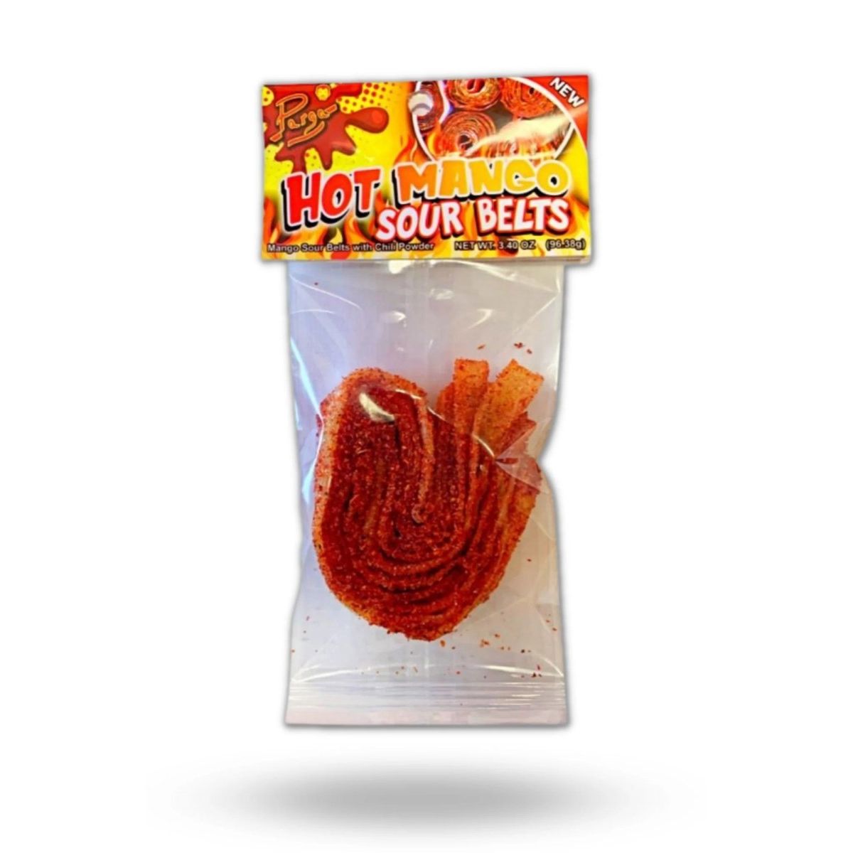 White Smoke Hot Mango Sour Belts 60g