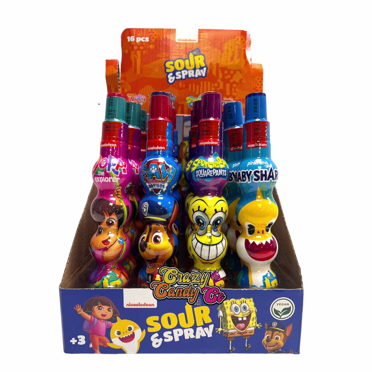 Nickelodeon Sour and Spray (modèles assortis) 105 g