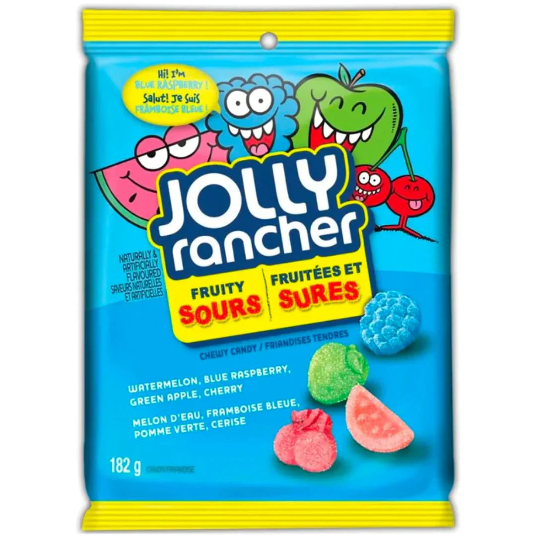 Jolly Rancher Fruity Sours (Canada) 198g