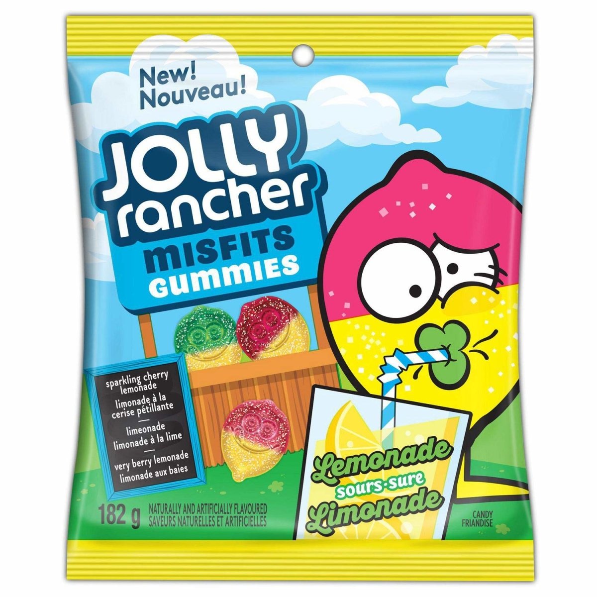 Jolly Rancher Misfits Lemonade Sours (Canada) 182g