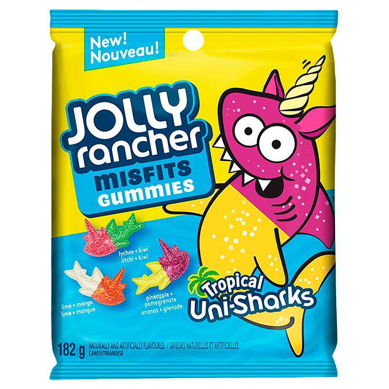 Jolly Rancher Misfits Tropical Unisharks (Canada) 182g
