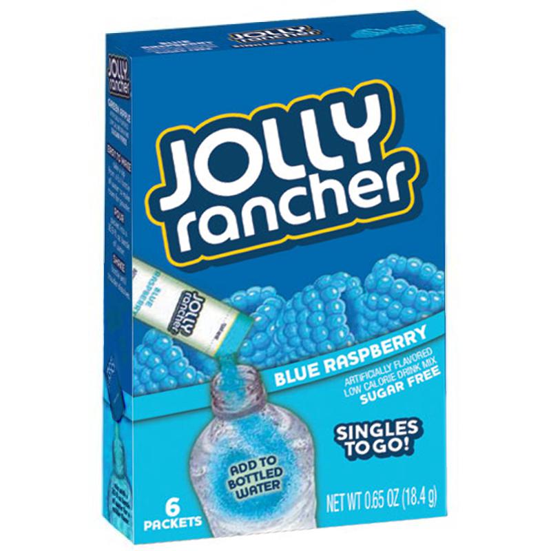 Jolly Rancher Singles to Go Blue Raspberry 18.4g