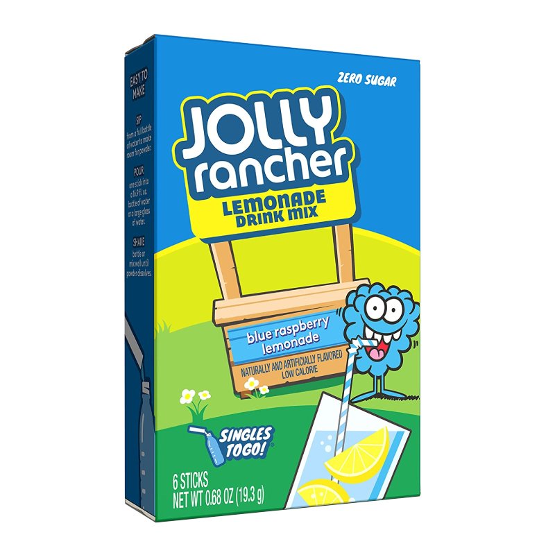 Jolly Rancher Singles to Go Blue Raspberry Lemonade 19.3g
