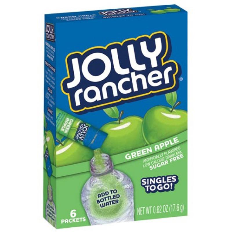 Jolly Rancher Singles to Go Green Apple 18.4g