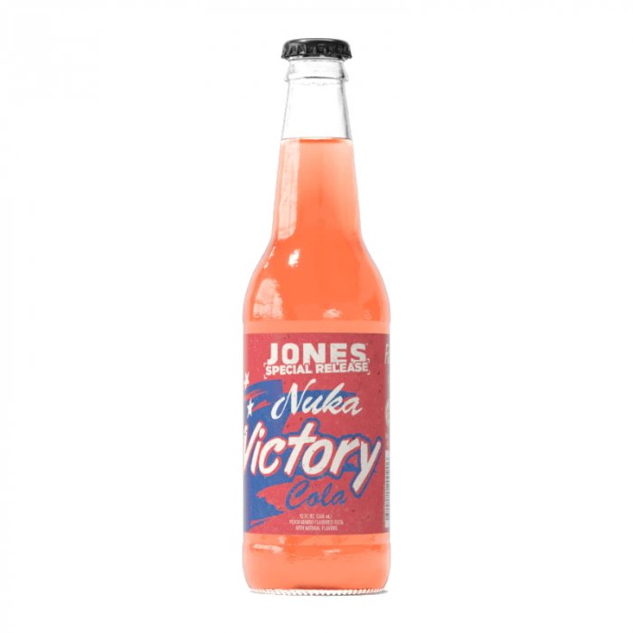 Jones Soda Nuka Victory Cola Peach Mango 355ml