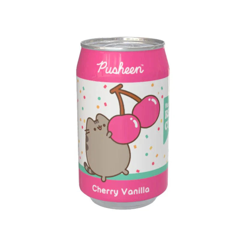KAWAJI PUSHEEN SODA MIT KIRSCHE-VANILLE-GESCHMACK 330ML