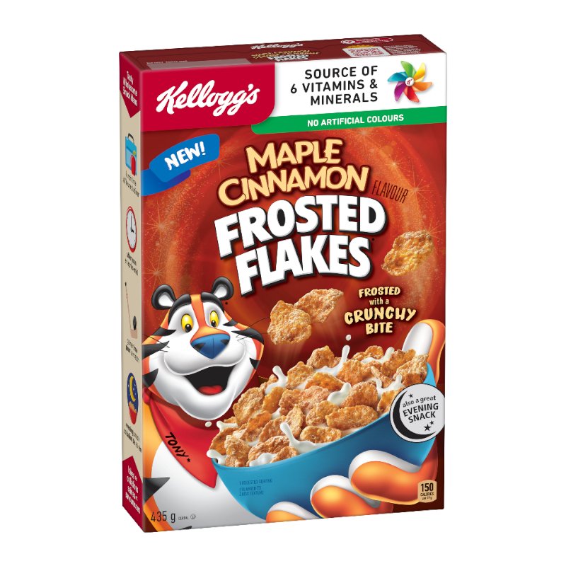 Kellogg's Ahorn-Zimt-Frosted Flakes (Kanada) 435 g