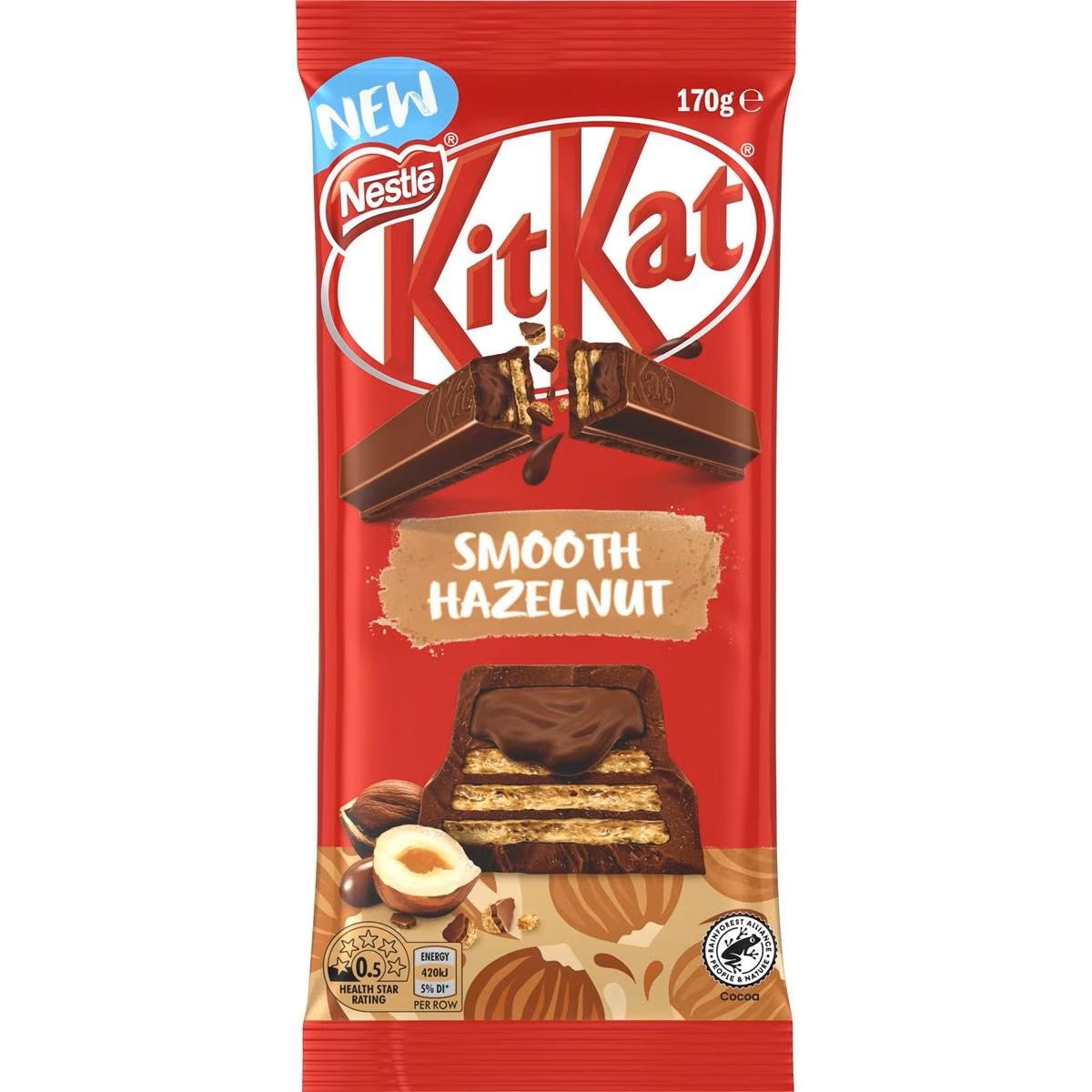 Kit Kat Smooth Hazelnut XL Riegel 170g