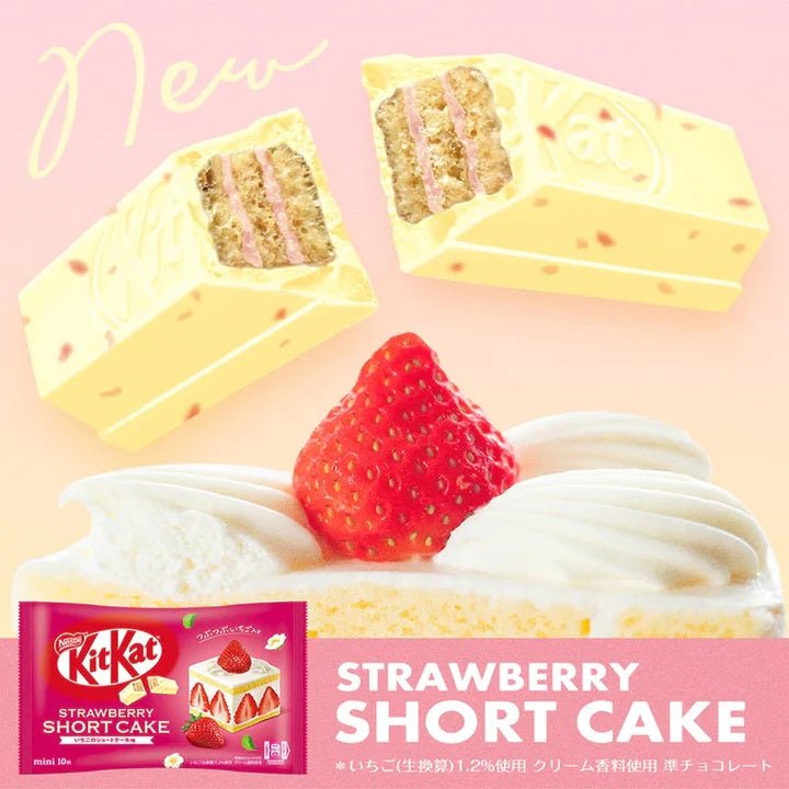 Kit Kat Erdbeer-Shortcake-Geschmack, Einzelriegel