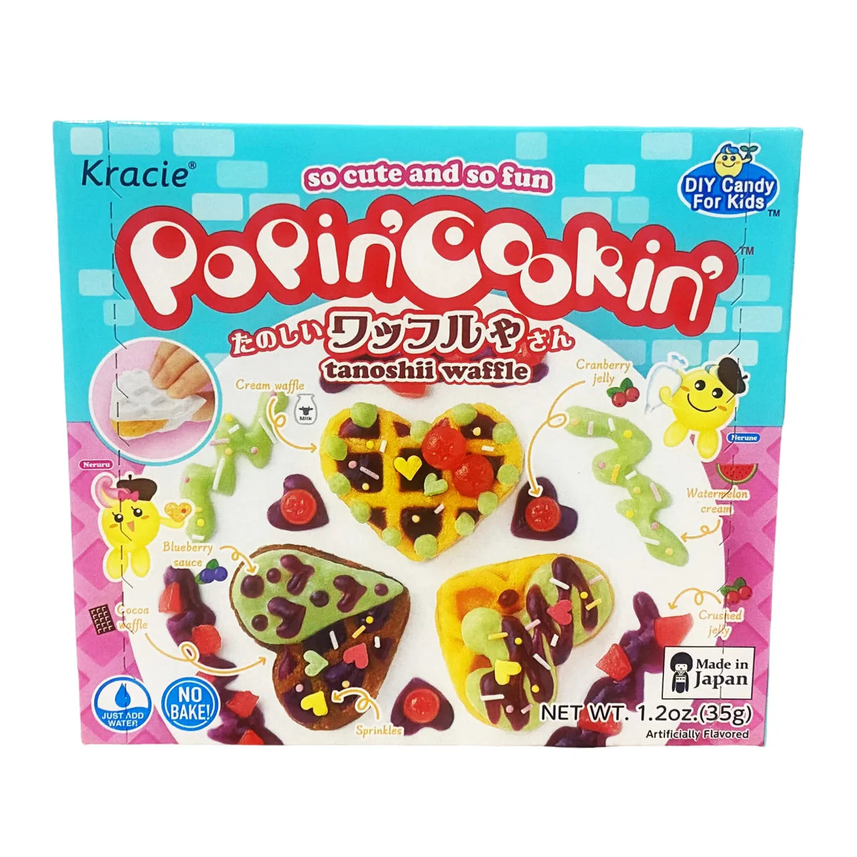 Kracie Popin' Cookin' Tanoshi Waffle Kit