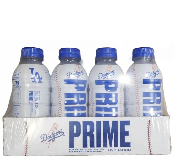 La Dodgers Prime Drink Cases KSI and Logan Paul