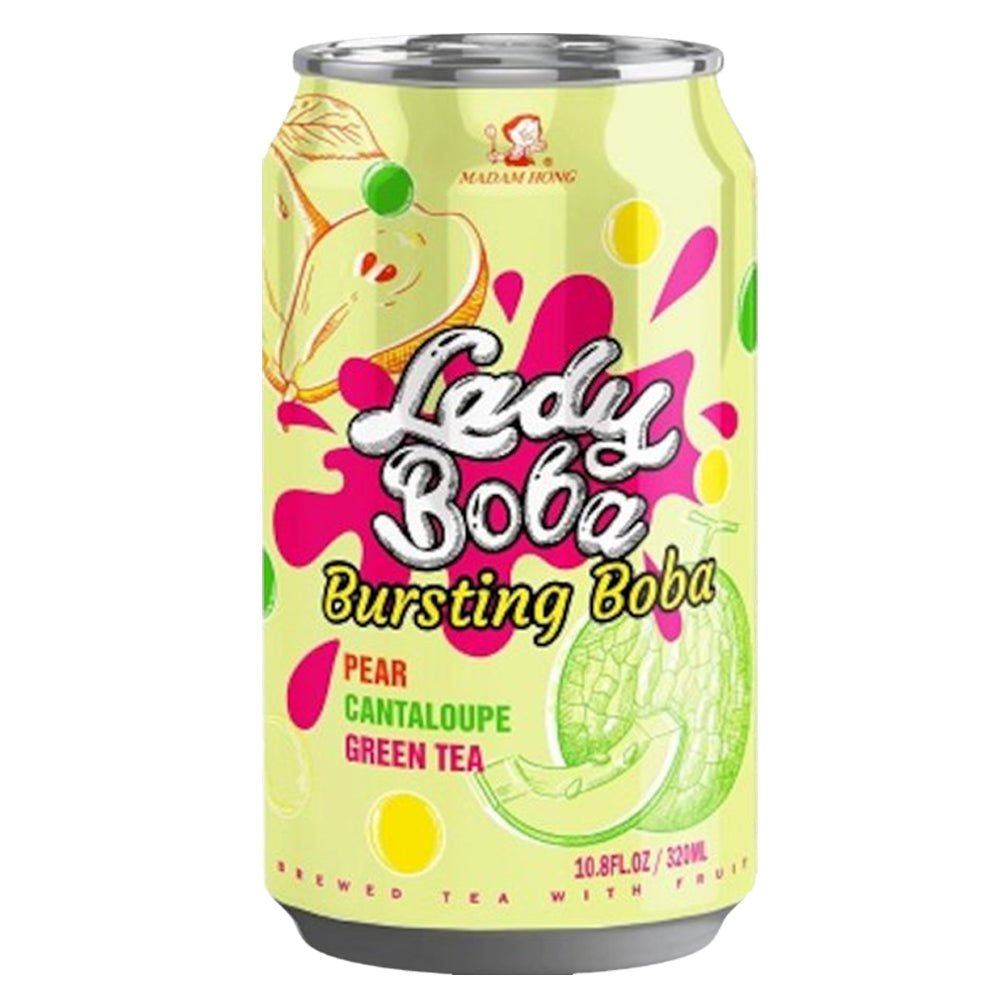 Lady Boba Birnen- und Melonen-Bubble-Tea 320 ml