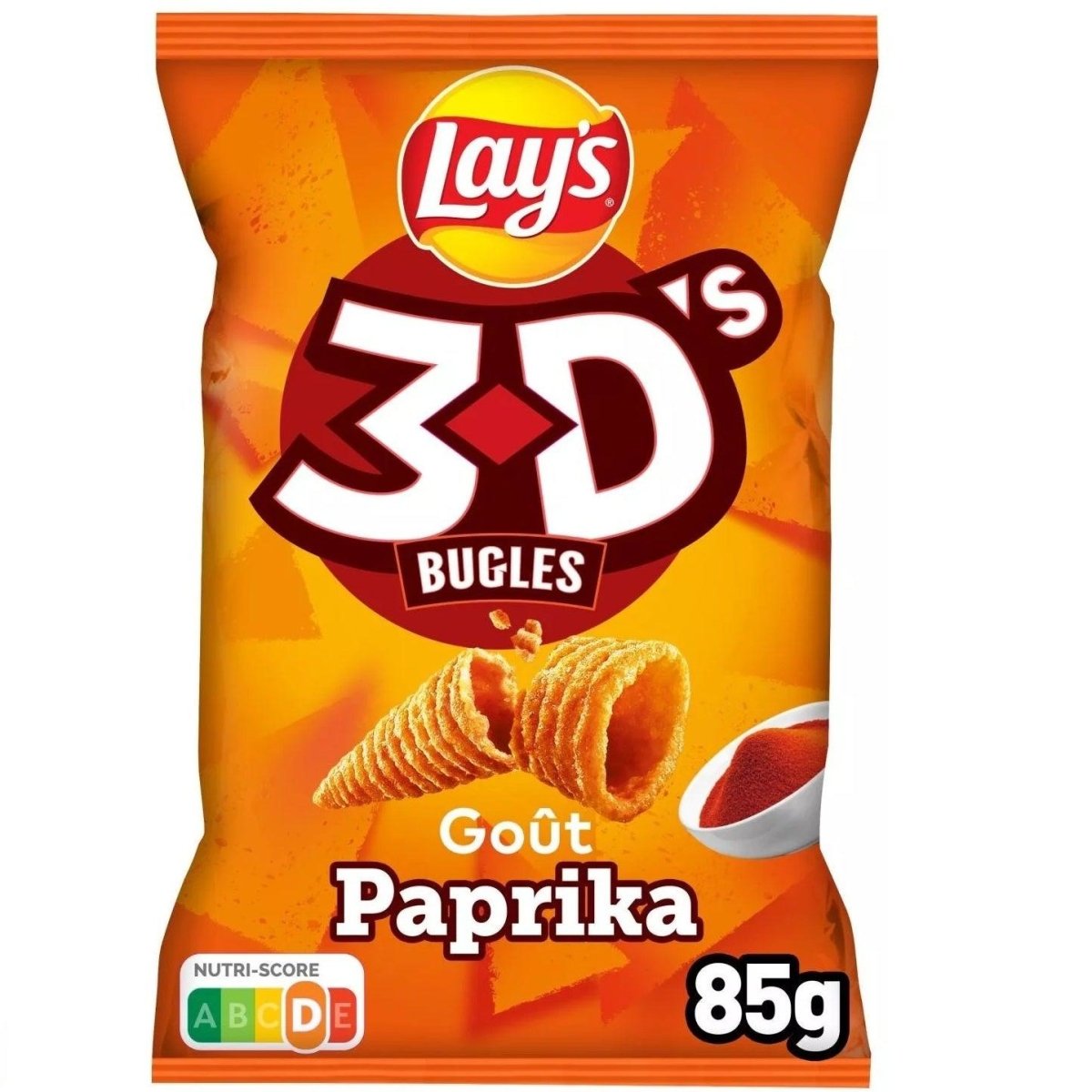 Lay's 3D's Bugles Paprika 85g