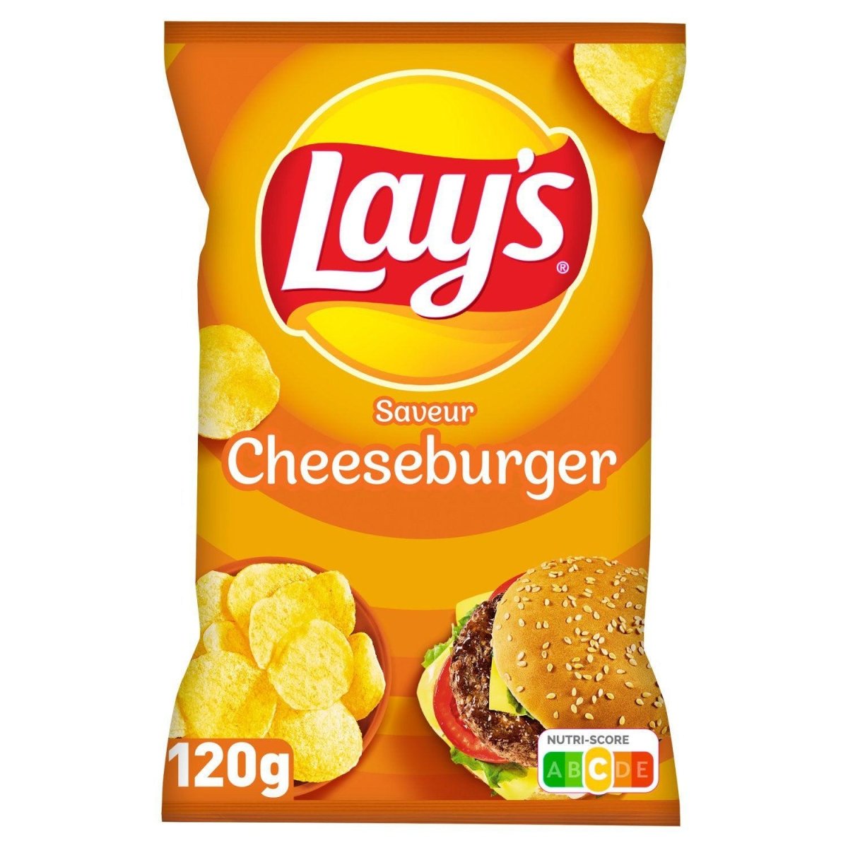 Lay's Crisps Cheese Burger (France) 120g