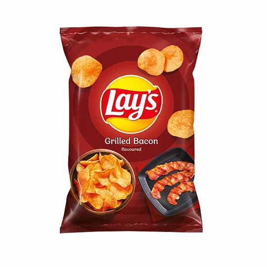 Lay's Grilled Bacon Flavour Crisps (EU) 130g