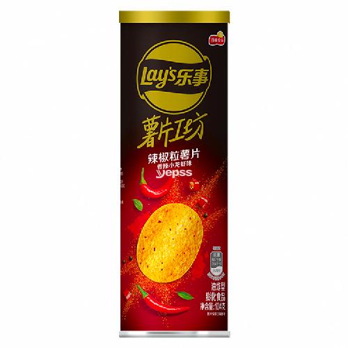 Lay's Stax Chilli Pepper Spicy Crayfish 104g