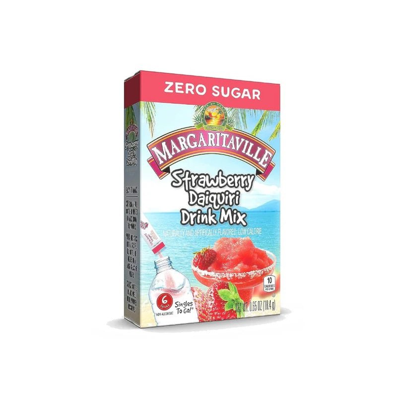 Margaritaville Singles To Go Strawberry Daiquiri Drink Mix 18g