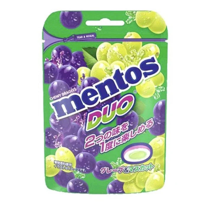 Mentos Duo Raisin Kyoho et Muscat (Japon) 45 g