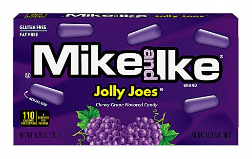 Mike and Ike Jolly Joes Grape