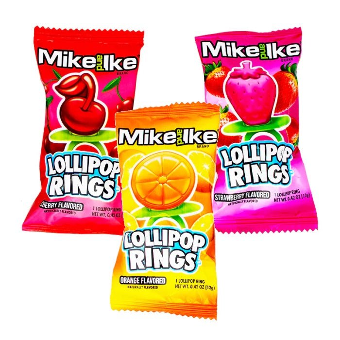 Anneaux de sucette Mike et Ike 12g