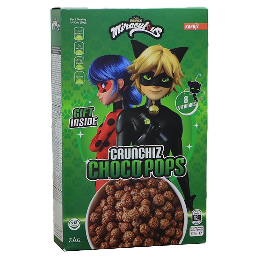 Chocopops Miraculous Crunchiz 375g