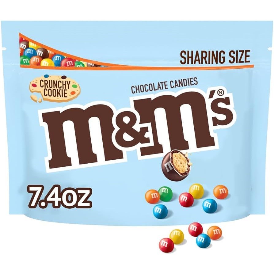 M&Ms Crunchy Cookie (USA) Sharing Size 209g