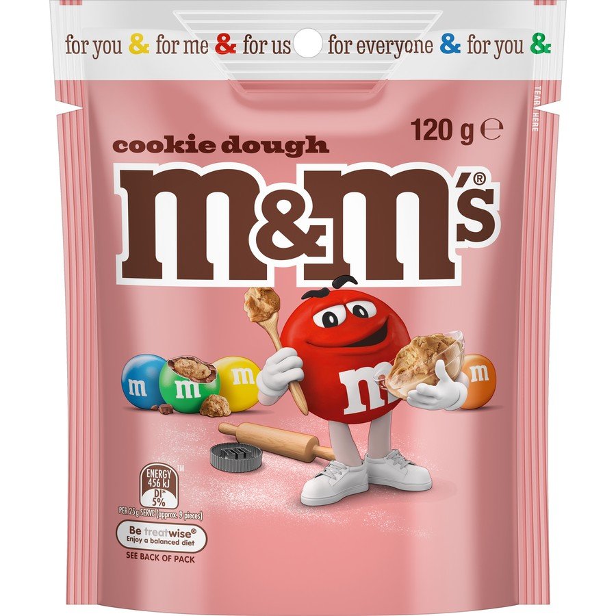 M&M Cookie Dough Flavour (Australia) 120g