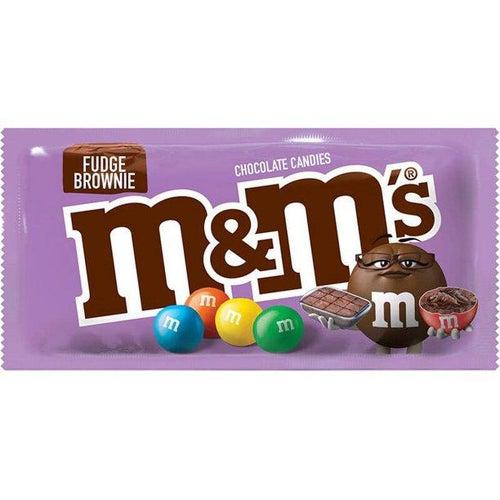 Sachet de brownies au fudge M&amp;M's 40 g Août 2024 DATE